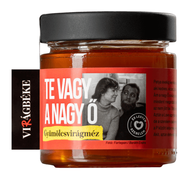 Mézes ajándékok - Gyümölcsvirágméz Valentin-nap 250g