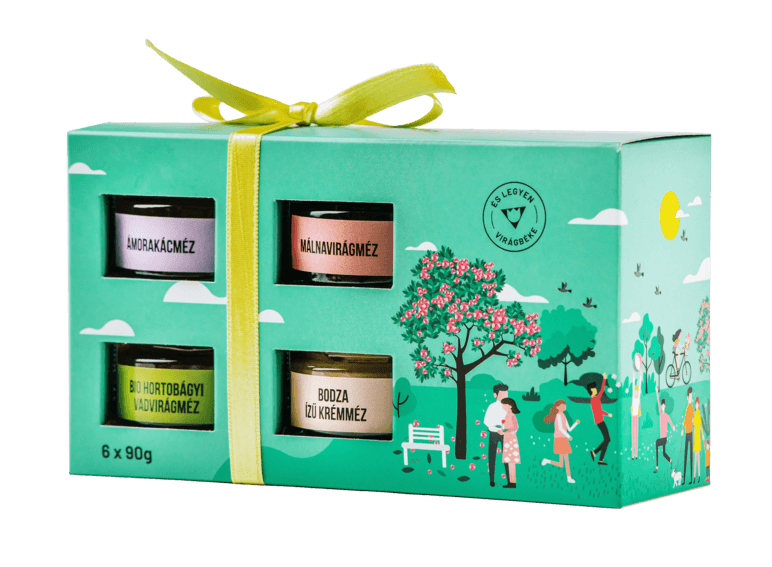 Mézes ajándékok - Nagy Tavaszi Mézválogatás (6x90g)