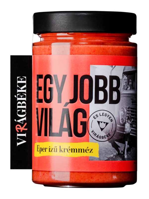 Különleges mézek - Eper ízű krémméz 450g