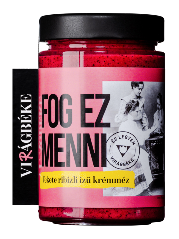 Különleges mézek - Fekete ribizli ízű krémméz 450g