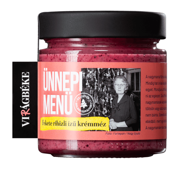 Mézes ajándékok - Fekete ribizlis méz (karácsonyi) 250g
