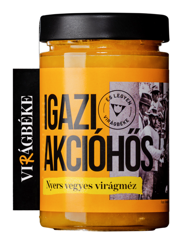 Hagyományos mézek - Nyers vegyes virágméz 450g