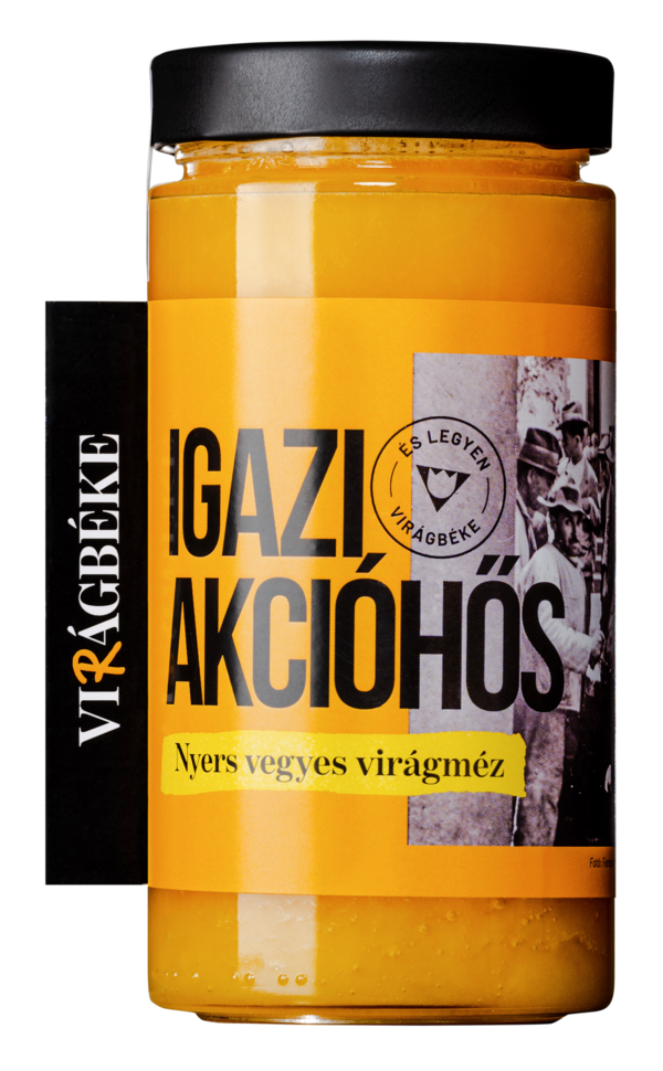 Hagyományos mézek - Nyers vegyes virágméz 700g