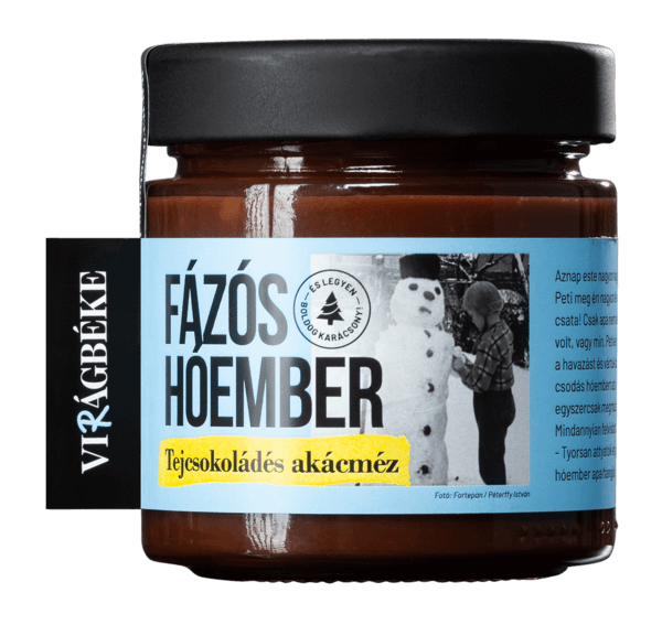 Mézes ajándékok - Tejcsokis akácméz (karácsonyi) 250g