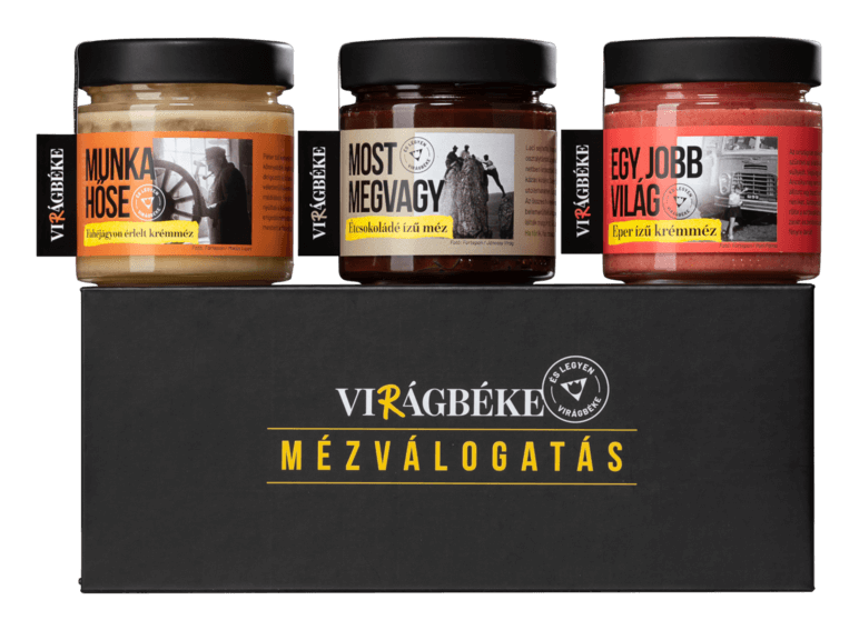 Mézes ajándékok - Virágbéke mézválogatás (3x250g)