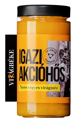 IGAZI AKCIÓHŐS - Nyers vegyes virágméz 700g
