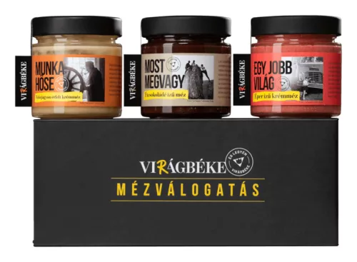 CSAK NEKED - Virágbéke mézválogatás (3x250g)