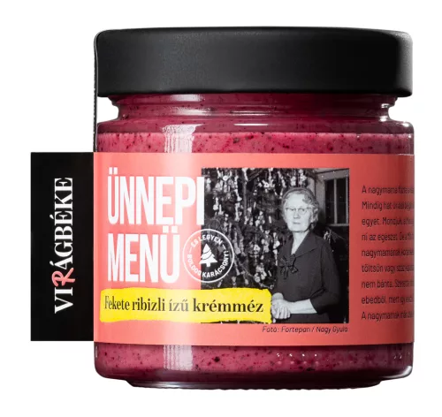 ÜNNEPI MENÜ - Fekete ribizli ízű krémméz 250g