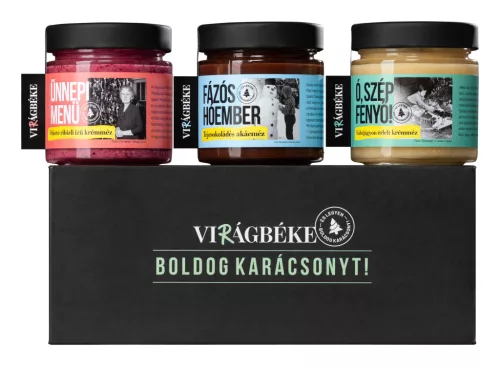 BOLDOG KARÁCSONYT - Ünnepi mézválogatás (3x250g)