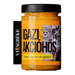 IGAZI AKCIÓHŐS - Nyers vegyes virágméz 450g
