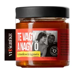 TE VAGY A NAGY Ő - Gyümölcsvirágméz Valentin-nap 250g